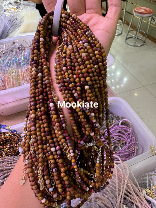 Adjustable necklace /choker necklace mookiate